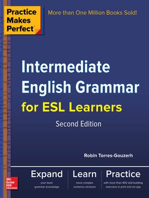 cover image of Intermediate English Grammar for ESL Learners